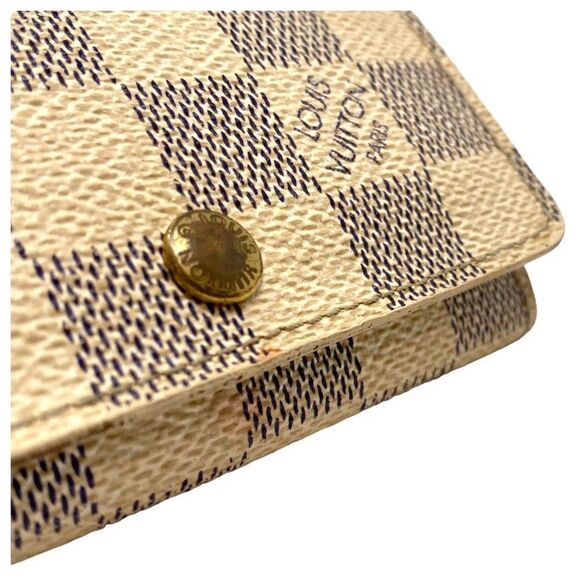 Louis Vuitton Damier Azur 4 Ring Key Holder - Picture 6 of 7